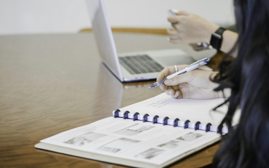 Boekhouding en administratie uitwerken op papier