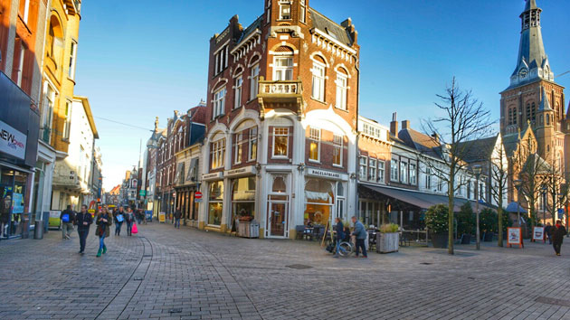 Binnenstad van Tilburg, werkgebied van administratiekantoor EVA en Partners